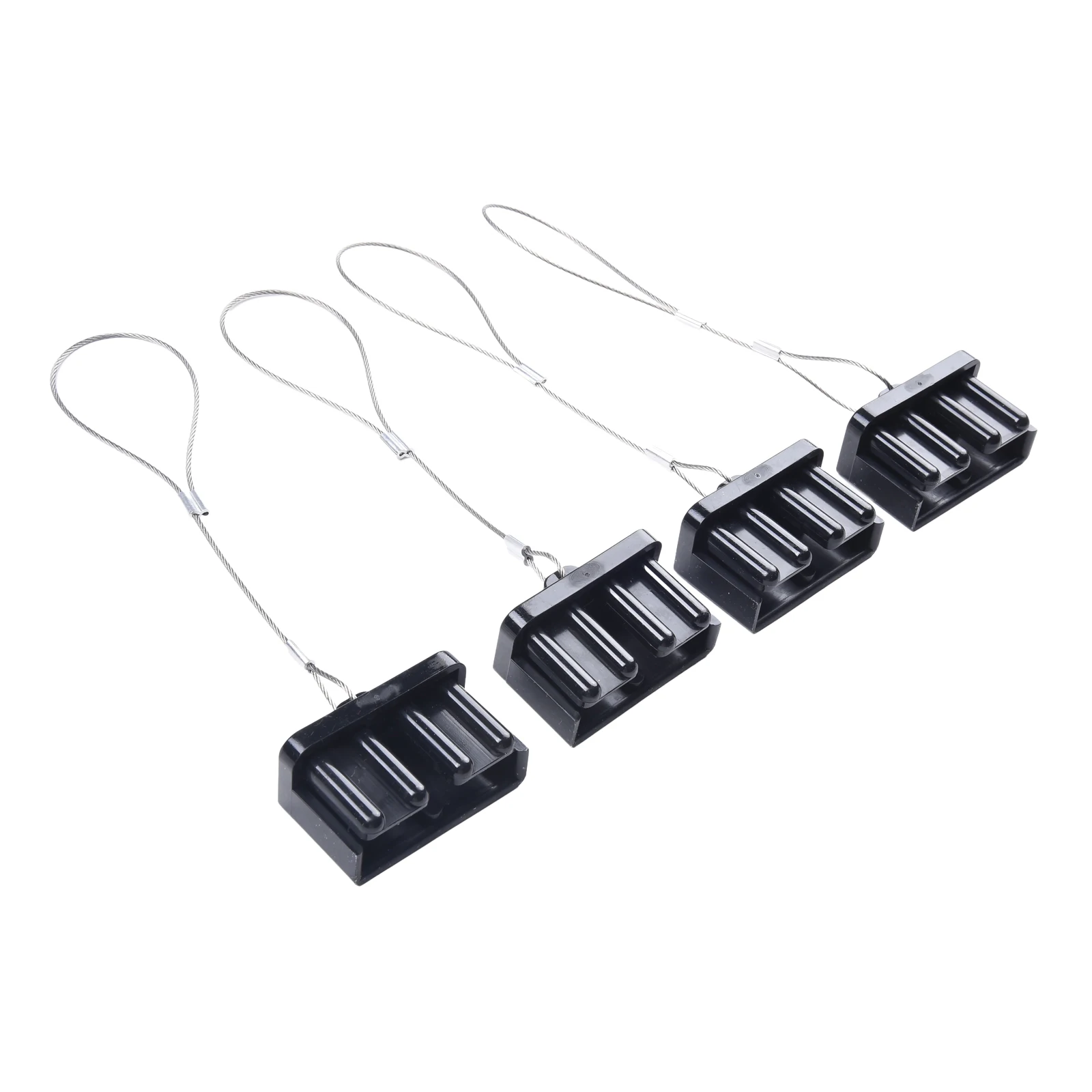 4PCS Staub Kappe Kit Schwarz/Rot FÜR Anderson Stecker Abdeckung Stil Anschlüsse Batterie Caravan 50A/120A/175A rechteckige Staub Abdeckung – Detail 30