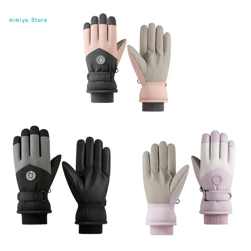 

Ski Gloves, Winter Skiing Gloves Thermal Gloves Touchscreens Winter Warm Gloves
