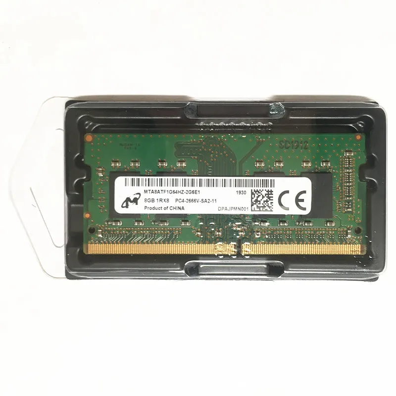 Micron Ddr4 8gb 2666mhz Ram gb 1rx8 Pc42666v-sa211 Ddr4 2666 gb de Memória Portátil - Imagem 6