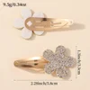 16Pcs Shiny Flower Rabbit BB Hair Clips for Cute Girls Handmade Hairpins Barrettes Headwear Fashion Kids Baby Hair Accessories 2