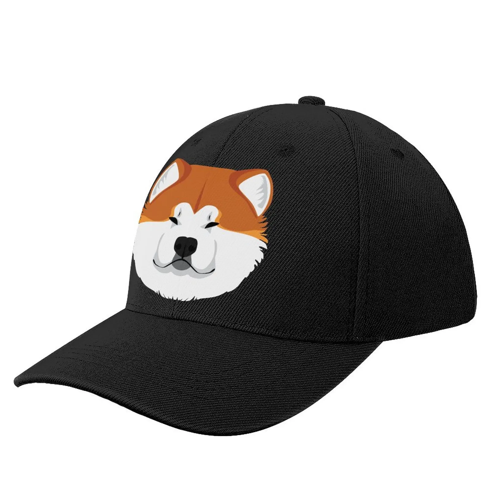 Бейсболка Akita Inu Мужская японский стиль модная кепка из полиэстера без рисунка
