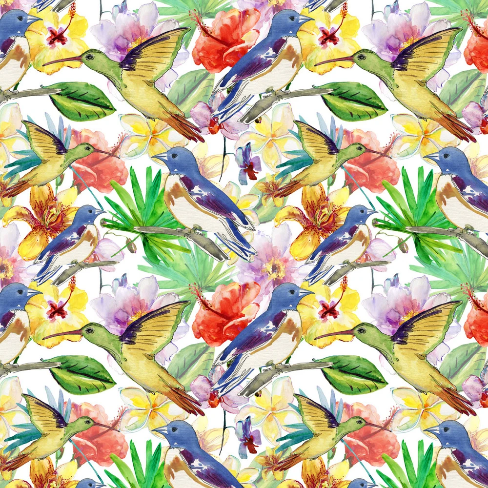 

Vintage Floral Wallpaper Peel and Stick Wallpaper Flowers Birds Removable Wallpaper Contact Paper Vinyl Self Adhesive Film