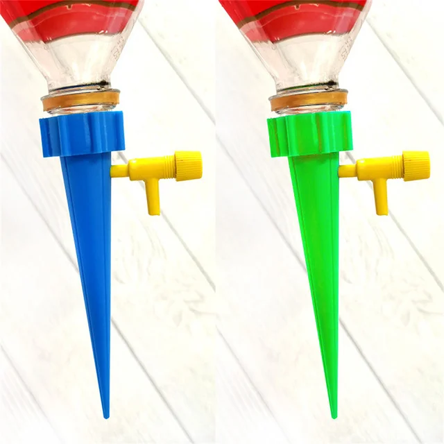 Auto Drip Irrigation Watering Device Self-Watering Dripper Spike Kits Garden Household Plant Flower Automatic Waterer Tool