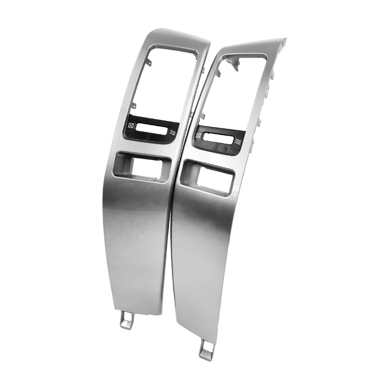 Car Air Conditioner Outlet Frame A/c Vents Plate Panel Silver For