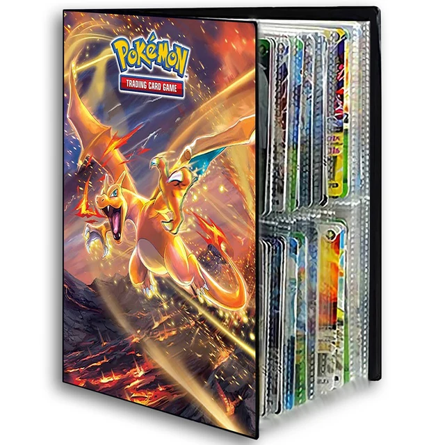 240Pcs Pokemon 25Th Anniversary Celebration Card Album Book Vmax Game Card Holder Binder Anime Game Card Collection Toys Gift 4