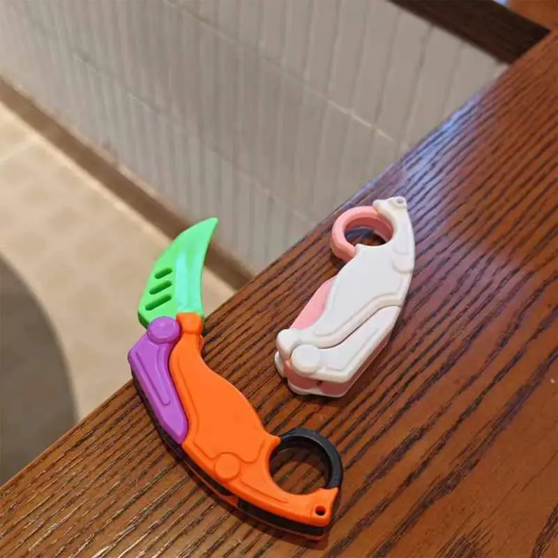 

Gravity Carrot Knives Toy Foldable Fidget Toy Knives Sensory Push Toys For Stress Relief Radish Toy Gifts For Kids And Adults