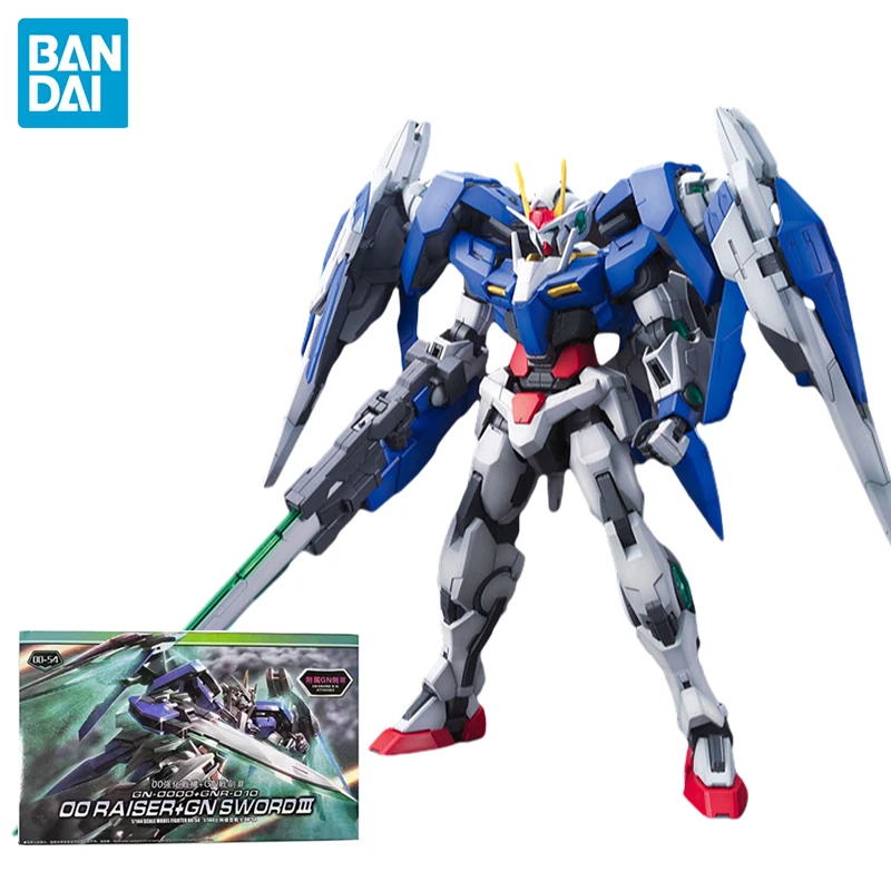 Bandai Gundam Toy Action Figure Hg Seven Sword Great Sword Pulse Oor Assembly Model Can Move Doll Robot Model Display Gift