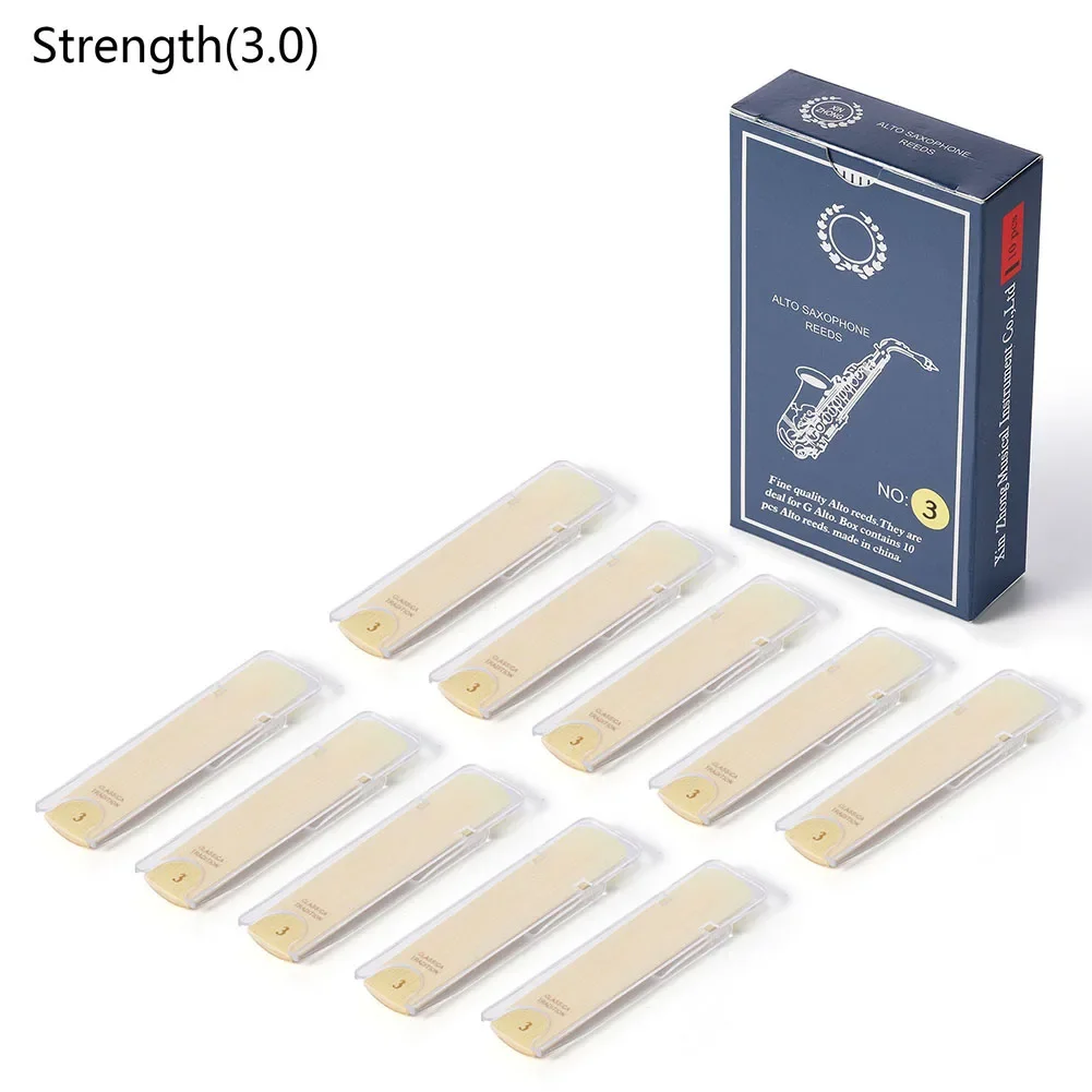 Reliable Alto Saxophone Reeds Strength 1 0 1 5 2 0 2 5 3 3 Consistent Size Excellent Response Natural Air Dried