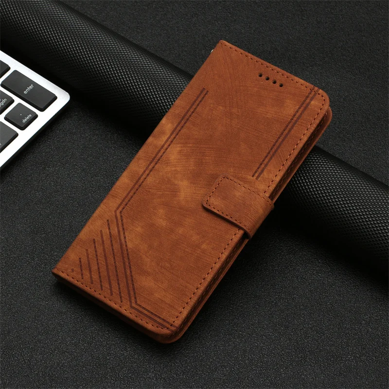 Leather Phone Wallet Case - Anti-Fall Protective Cover