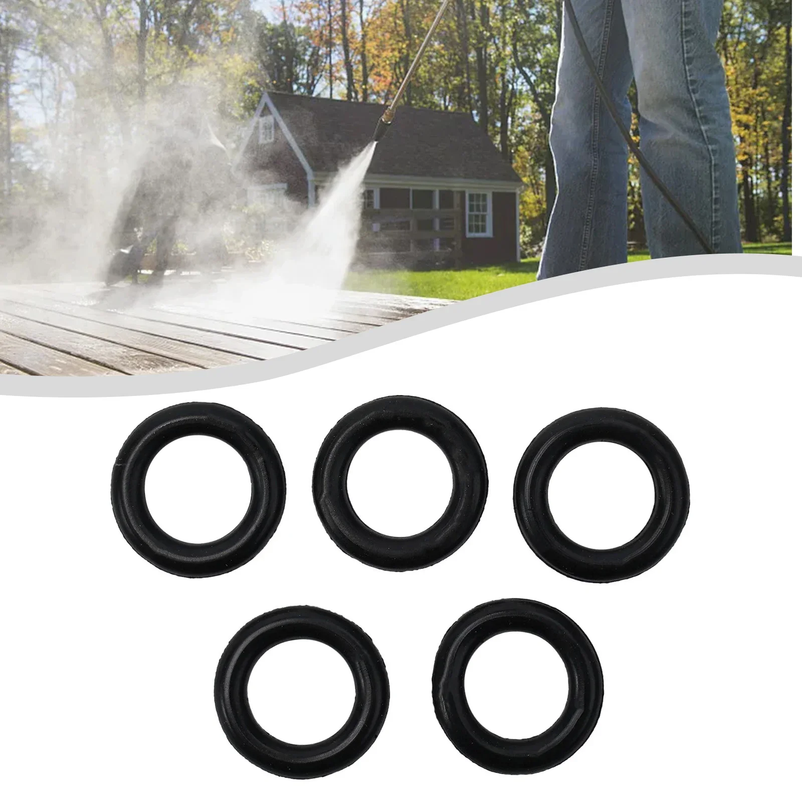 

Pressure Washer O-Ring Quick Release Hose Male End To Trigger High Pressure Cleaning Machine Accessories