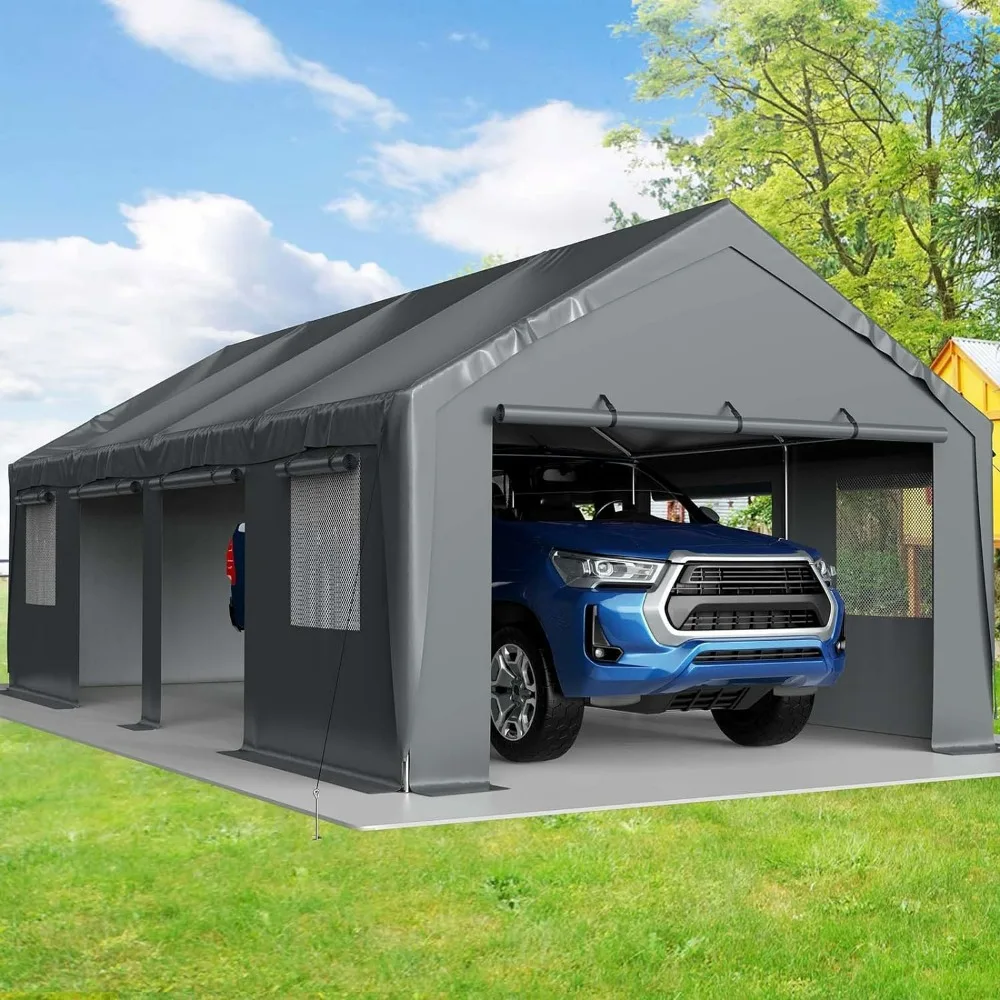 13 x 25 Ft Heavy Duty Carport 1