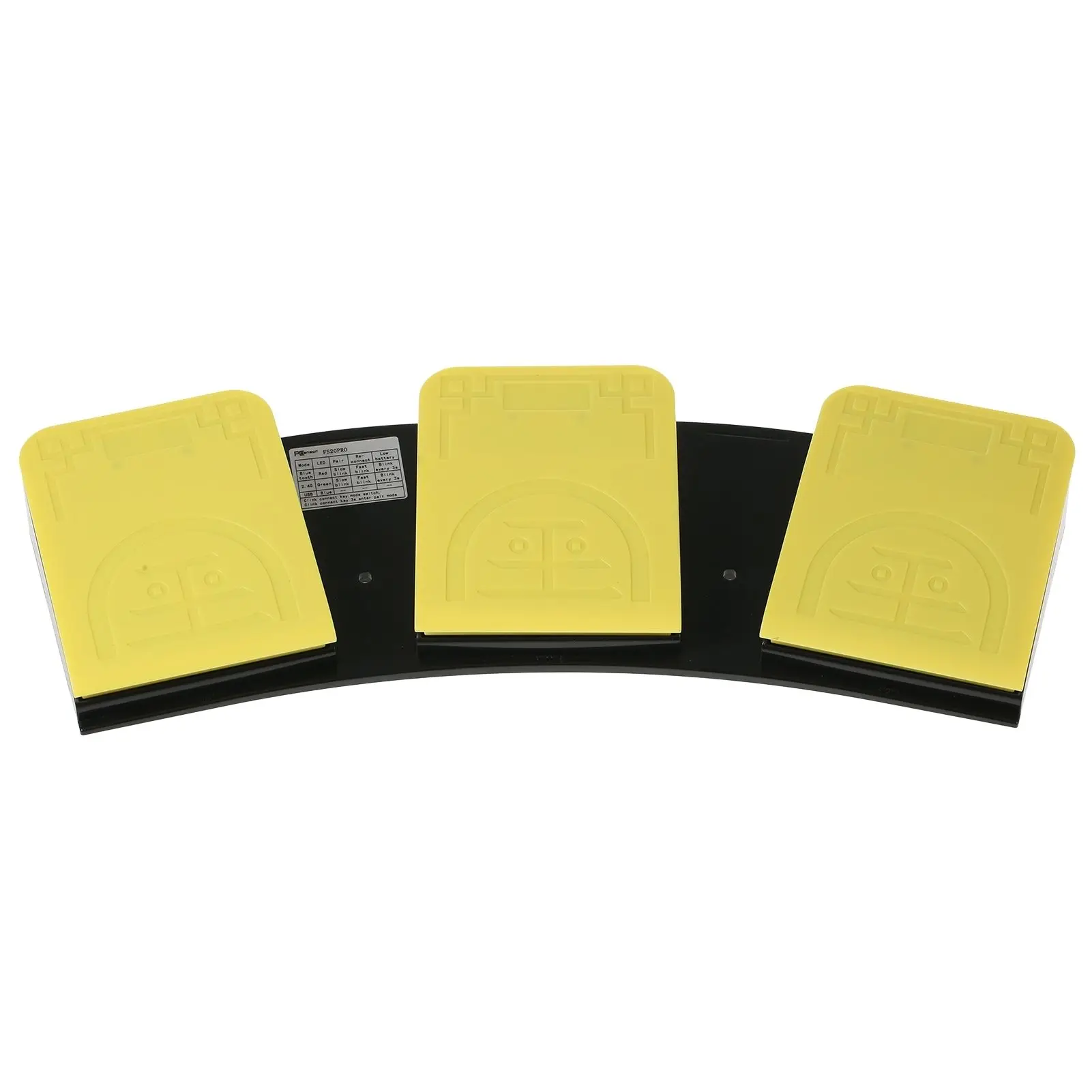 FS20Pro Triple Foot Switch Multifunctional Foot Pedal USB + 2.4G + BT Three-mode Connection Mechanical Switch