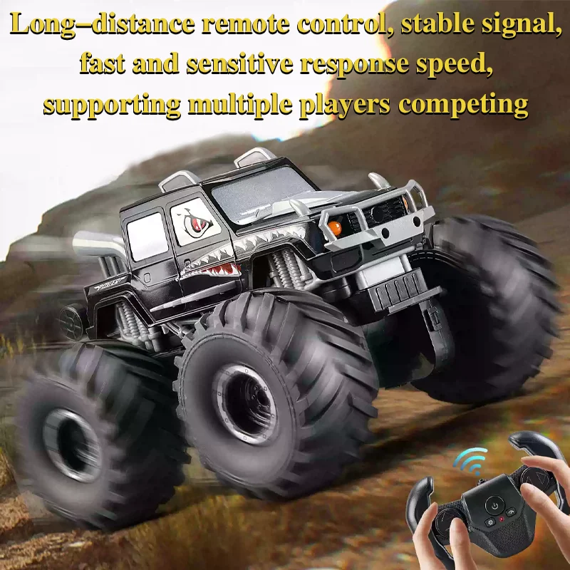 2025년 신형 글로벌 히트 상품 수륙양용 4륜구동 전지형 RC카 2.4g 방수 무선 조종 등반 크롤러 장난감 남자아이 선물
