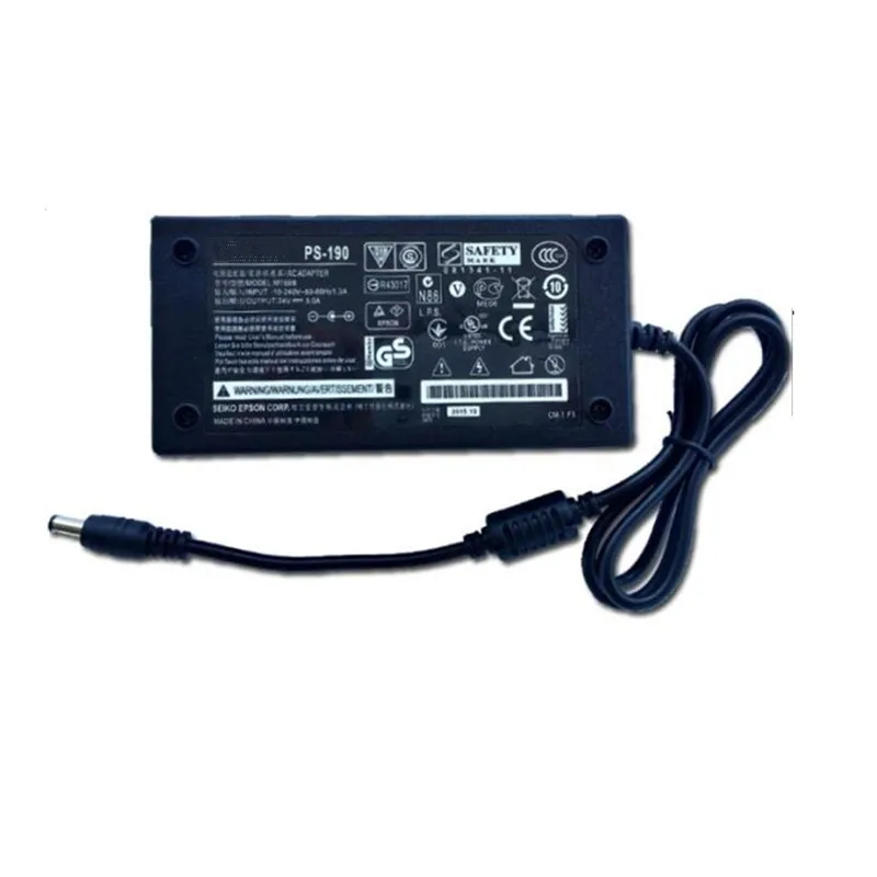 24V 3A 5.5*2.5mm PS-190 M1698 엡손 용 기존 AC 어댑터 충전기 24V 1A/2A LED 워터 디스펜서 전원 공급 장치와 호환 가능