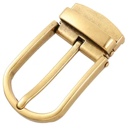 Pin Buckle Casual Men's Belt Head - Classic Design - Buckle (Ancient gold buckle)