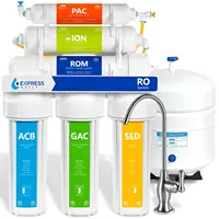 Reverse Osmosis Deionization Water Filtration System – 6 Stage RO Water Filter with Faucet and Tank – Unde 1