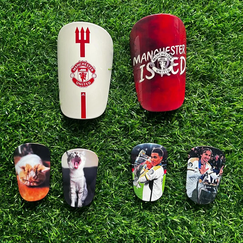 Personalized DIY Soccer Shinguards Sports Soccer Football Pad Protective Leg Guard For Adults Kids Children Club Customization soccer shin guards shin guard pads