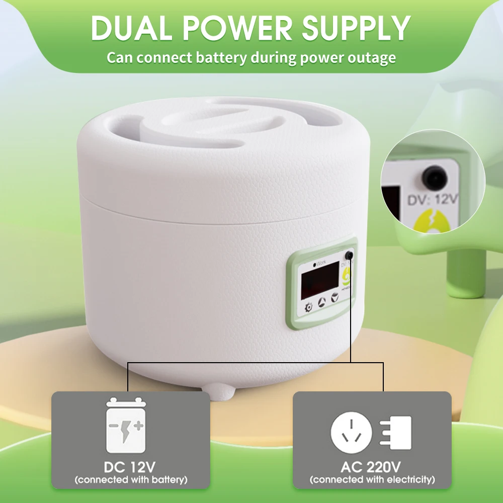 Incubatrice Digitale LED Per 9 Uova - Automatica Per Polli, Anatre, Quaglie E Uccelli - Foto 11