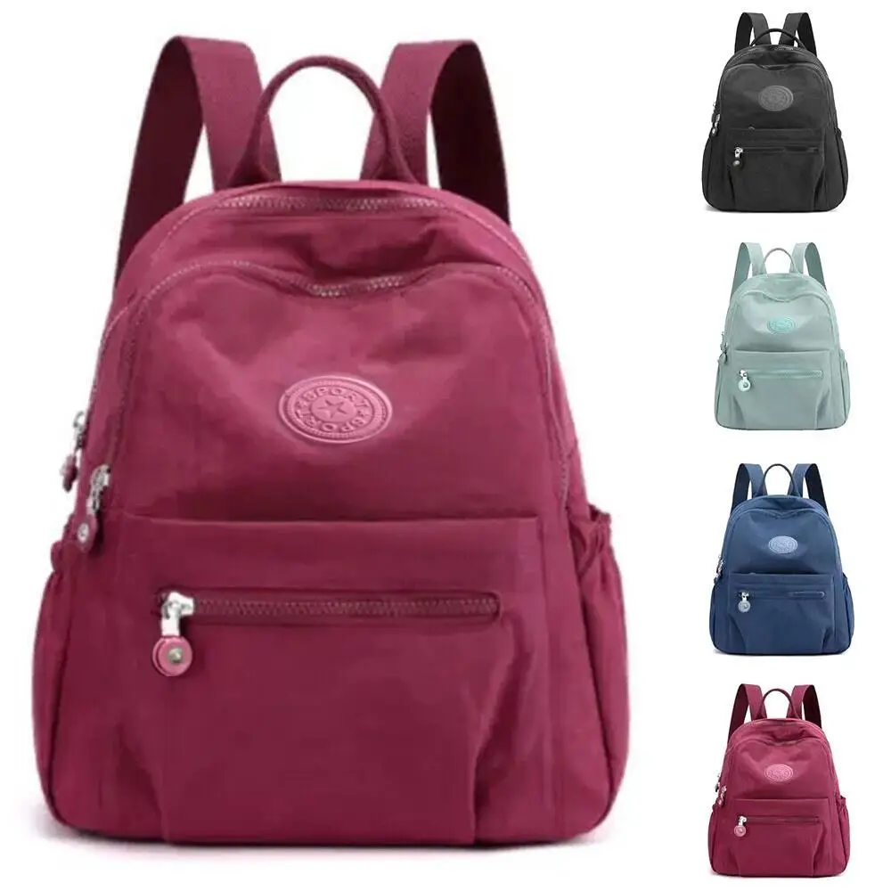 Versatile Large Capacity Shoulder Bag Lightweight Wear-resistant Mini Rucksack Waterproof Small Backpack Travel School