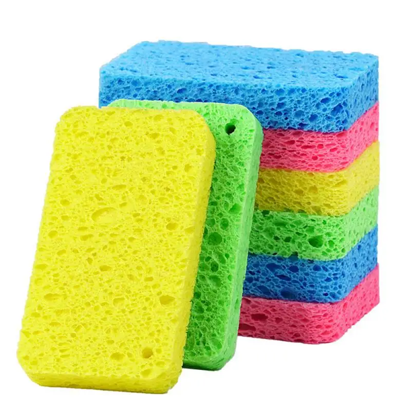 

Cleaning Sponge RubsBrush Descaling Compress Clean Rub Sponge Wipe For Cooktop Pot Compressed Rubs Kitchen Cleaning Tools