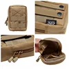 Tactical 600D Outdoor Waist Bag Molle Pouch Tool Zipper Waist Pack Hungitng Accessory Belt Pouch 3
