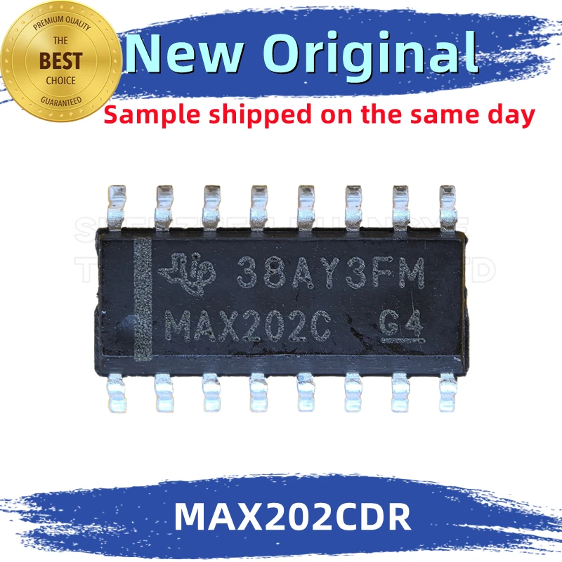 Встроенный чип MAX202CDRG4 MAX202CDR маркировка: MAX202C 100% новые и оригинальные BOM партии 5 шт партия tps5430ddarg4 tps5430ddar tps5430 маркировка 5430 встроенный чип 100% новые и оригинальные bom соответствующие