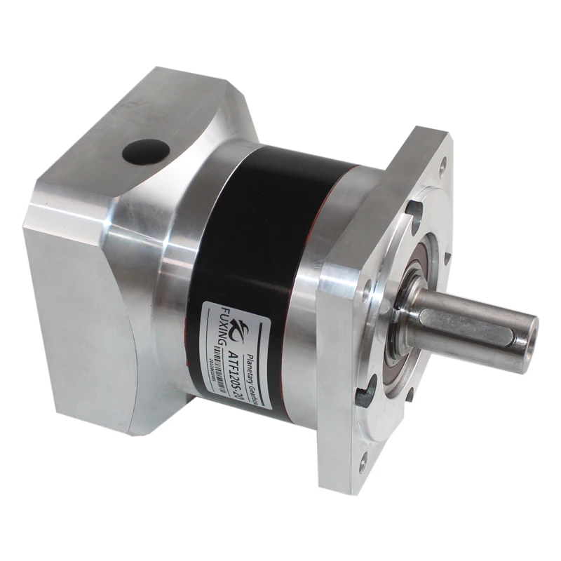 120PLF 비율 10:1 7:1 5:1 4:1 3:1 Nema 51 스테핑 모터 또는 130mm 12345kw 서보 모터 속도 감속기 정밀 유성 기어박스