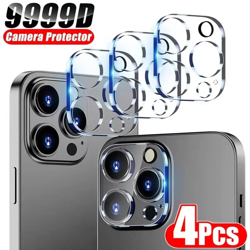 4Pcs Camera Lens Protector Glass For iPhone 16 13 12 11 14 15 Pro Max Camera Protective Glass Film For IPhone 13 Mini 15 16 Plus 4Pcs Camera Lens Protector Glass For iPhone 16 13 12 11 14 15 Pro Max Camera Protective Glass Film For IPhone 13 Mini 15 16 Plus