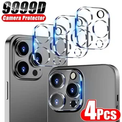 Premium Camera Lens Protector Glass - 4 Pack Protective Film for 4Pcs Lens Glass (For iPhone 11 Pro)