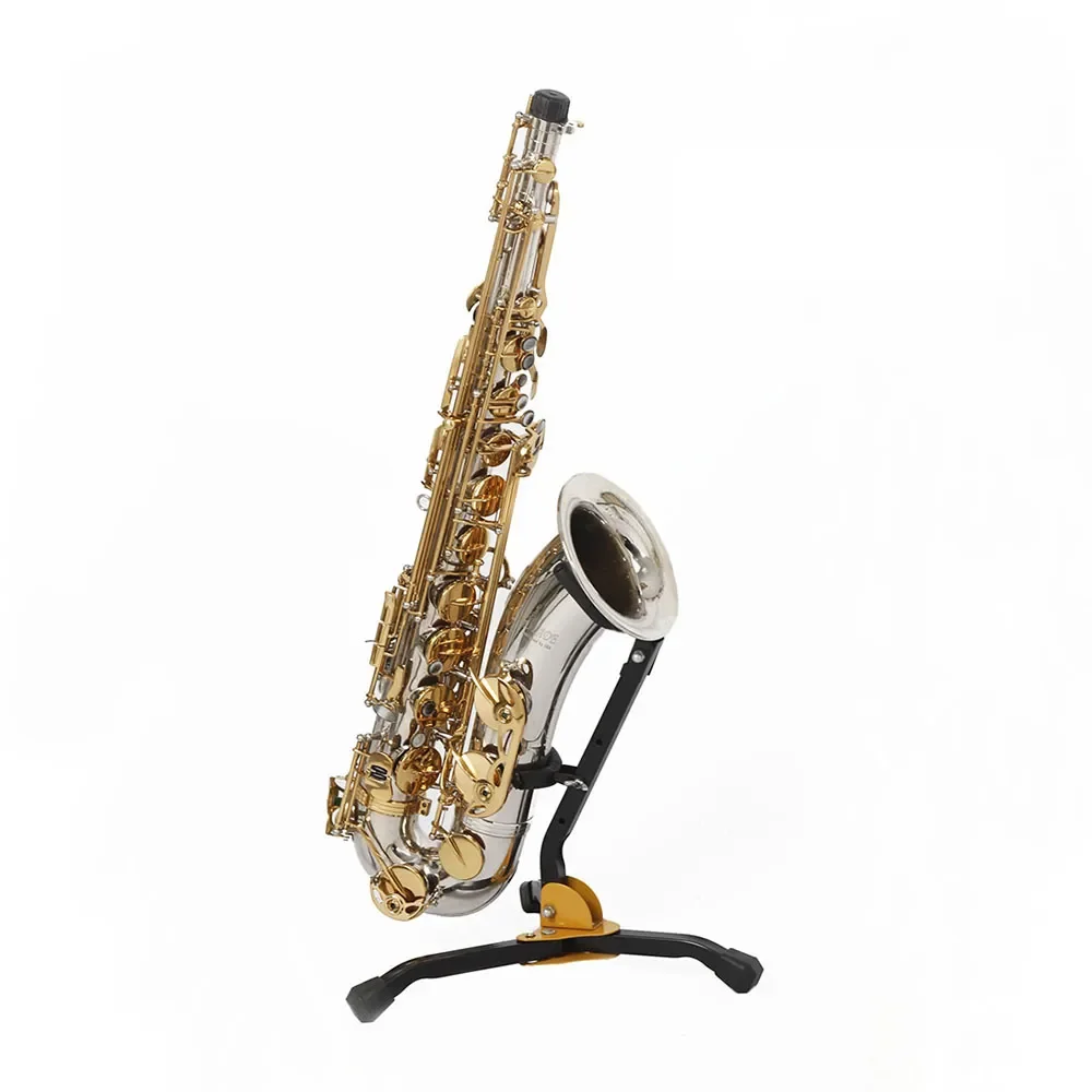 Supporto Strumenti A Fiato Pieghevole Supporto Per Tromba A Treppiede - In Metallo, Pieghevole, Con Protezione In Plastica, Stabile Per Strumenti A Fiato