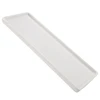 Rectangular Ceramic Tray Plate White Porcelain Rectangular Plate Mouthwash Cup Tray Bathroom Living Storage Tray 1