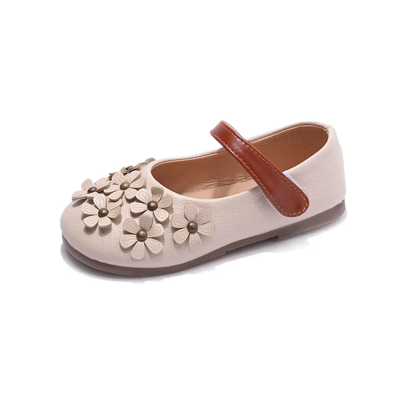 1-8Y Girls&rsquo; Flat Shoes Princess Mary Janes Child Patent Leather Infant Toddler Bowtie Shoes Kids Soft Sole Ballet Shoe