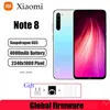 Global Firmware  Xiaomi Redmi Note 8 Smartphone with Phone Case Original Android Phone 4000mAh Battery Quad Cmaera Used phone
