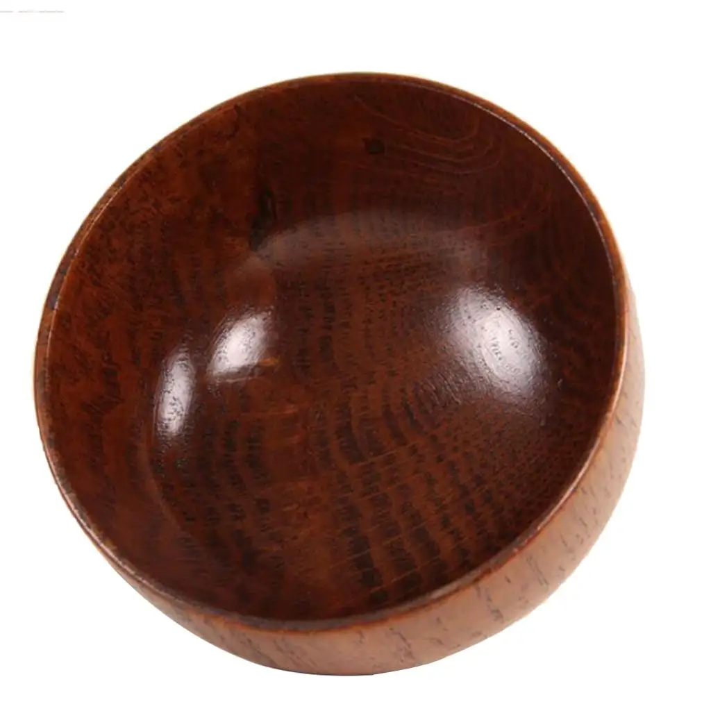 Wooden Salad Soup Food Side Dishes Decorative Modern Serving Bowls for Home
