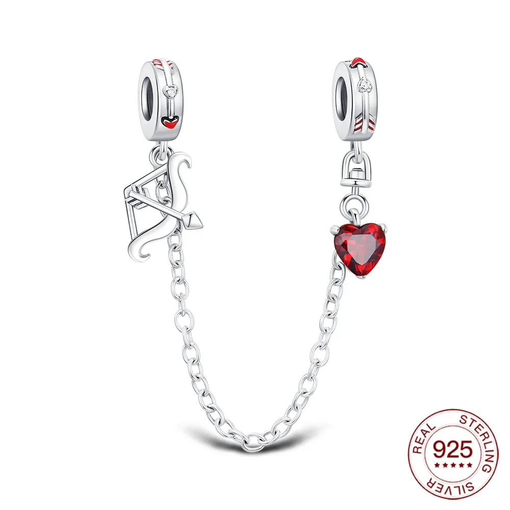 Silver Color Heart Animal Beads For Pandora Bracelets - 925 Sterling Silver Charms With Zircon, DIY Jewelry Making - View #5