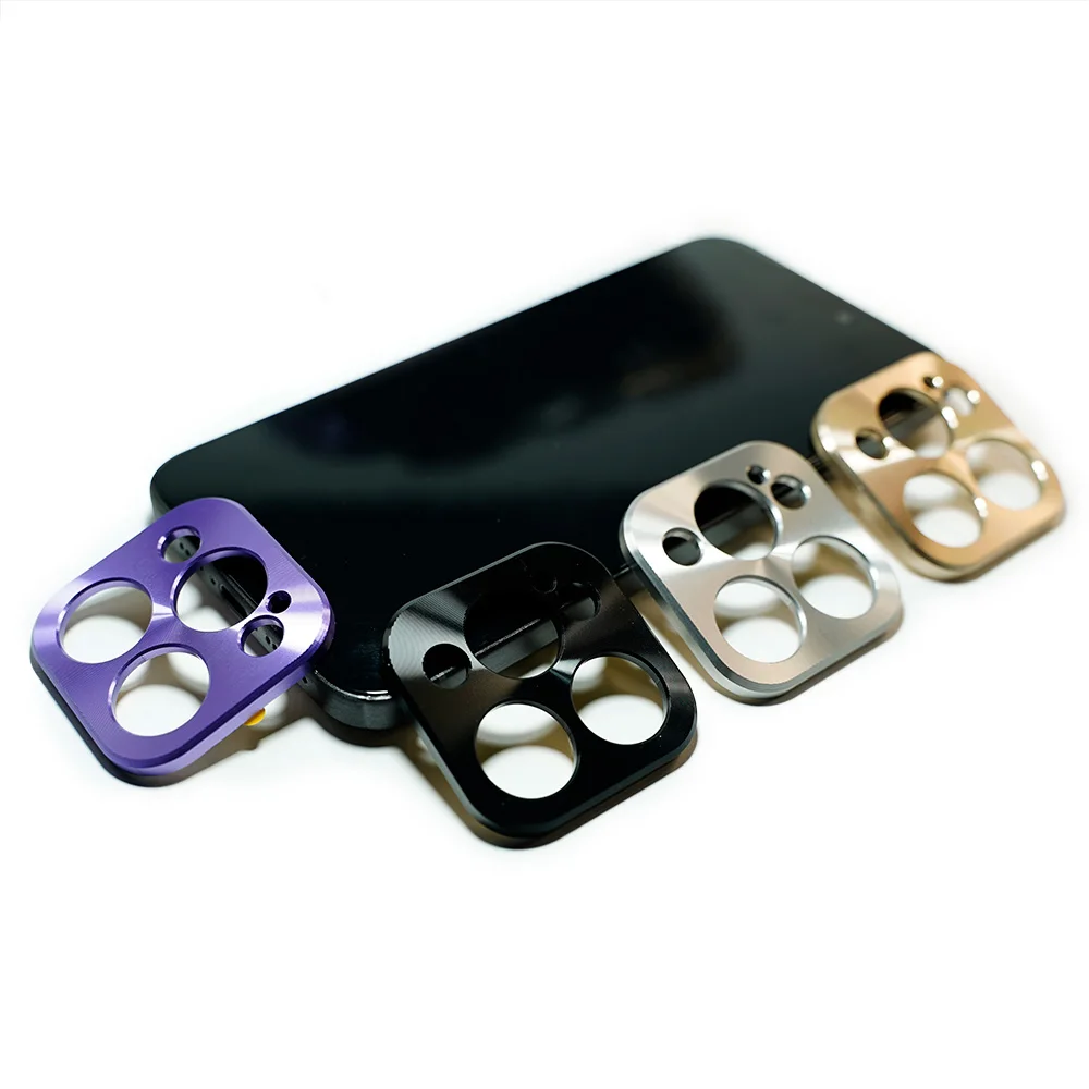 Sleek Metallic Corner Protection Shockproof Phone Case