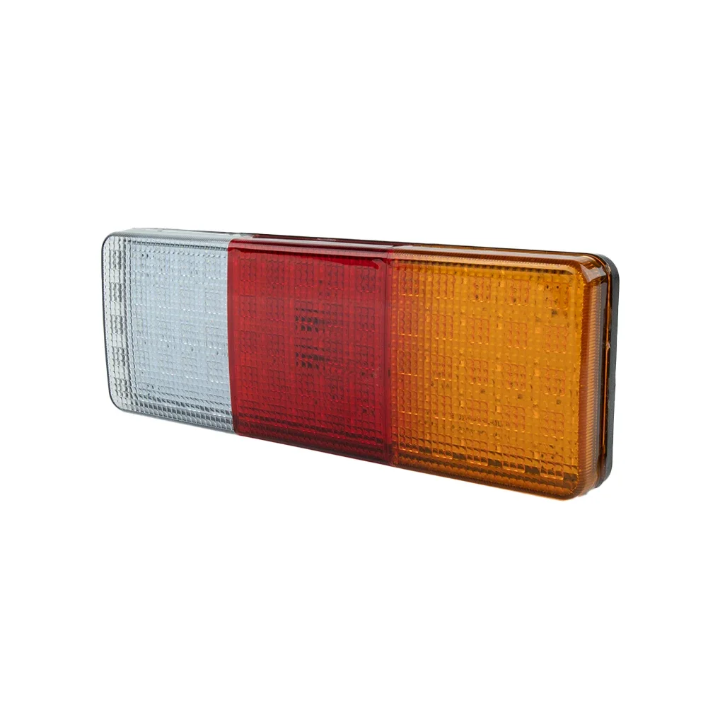후방 12V DC 직사각형 탈착식 75LED 슈퍼 브라이트, 캐러밴 테일 라이트..