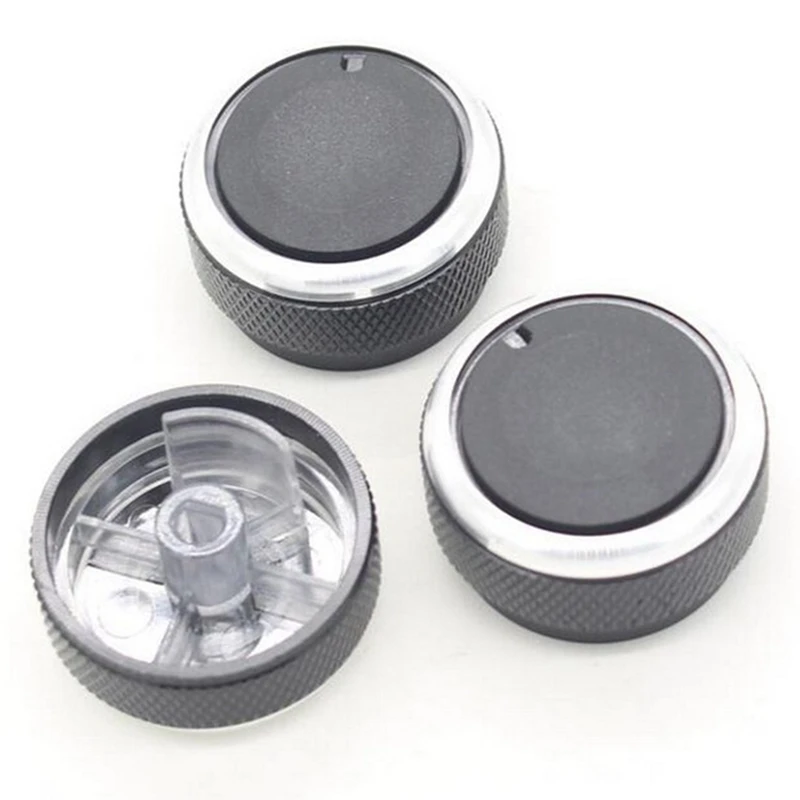 3Pcs/Set Car AC Knob Air Conditioning Knob Heat Control Switch For Chevrolet Sail 2008-2014 Car Styling