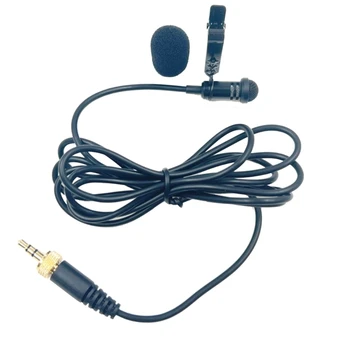 Microfono Mini Lavalier da 3.5mm microfono con Clip in metallo con parabrezza in schiuma per telefono cellulare PC Laptop cablato per parlare Audio