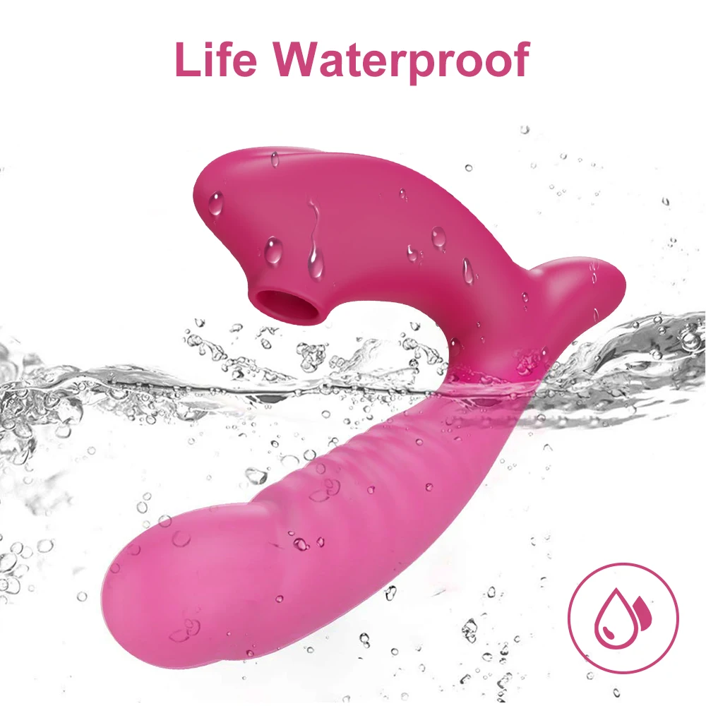 Sex Toys Vagina Sucking Vibrator Powerful Dildo Clitoris Stimulation Female Masturbation