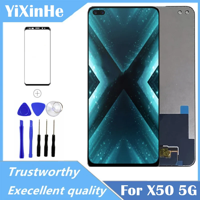 

High Quality 100% Test 6.57" For Realme X50 5G RMX2144 LCD Display Touch Digitizer Screen Panel Assembly