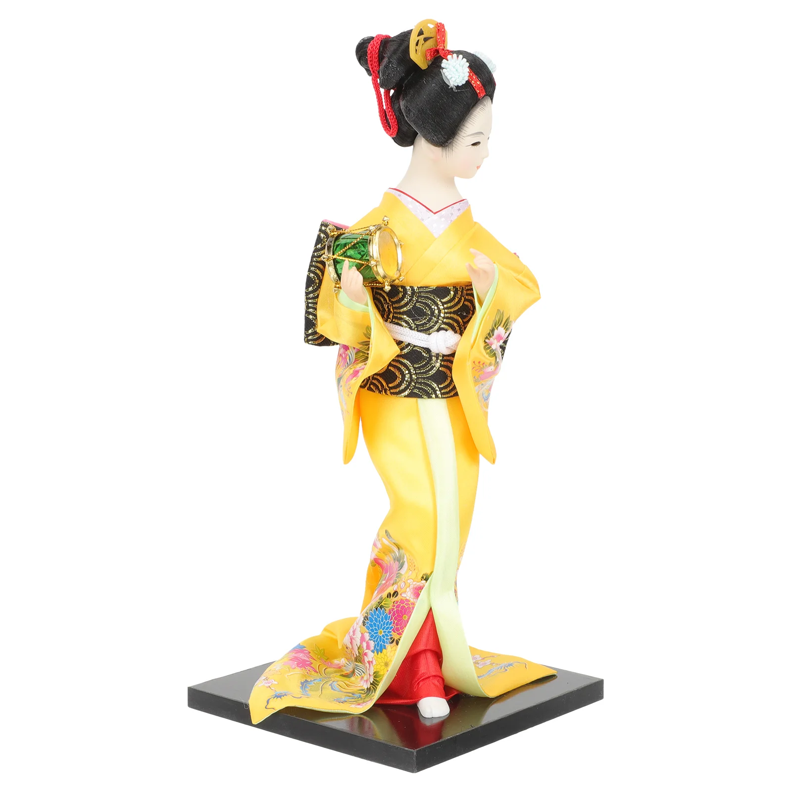 

Household Kimono Vintage Decor Office Desk Decorations Resin Geisha for Home