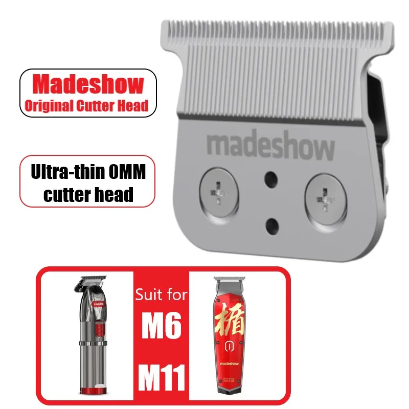 

Madeshow M6 M11 Professional Hair Clipper Blade Standard Set for M6 M11 Hair Cutting Machine Replaceable Cutter Head