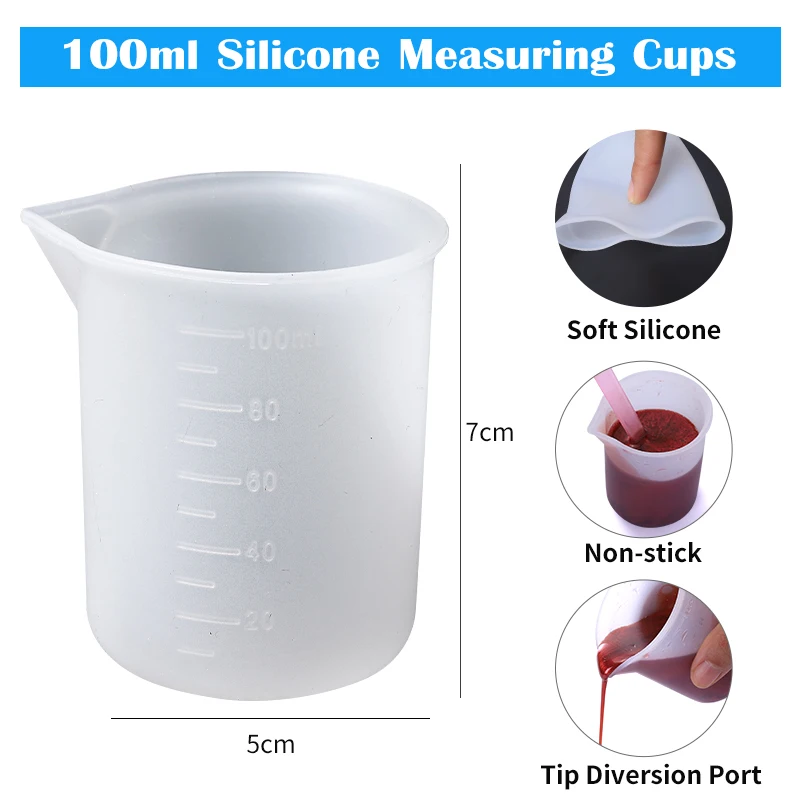 Silicone Resin Measuring Cups 2