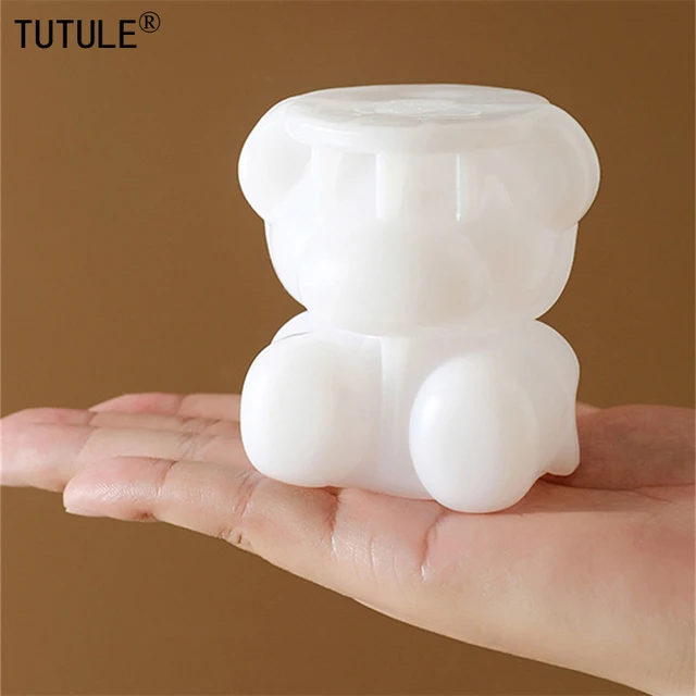 Kreatív Rajzfilm Medve Jégkocka Penész Kávé Jégmedve Tej Tea Edények Szilikon Jégrács Készítése - Image 4