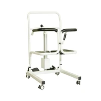Multifunction patient lift  electric commode transfer chair with wheels for disabled 1