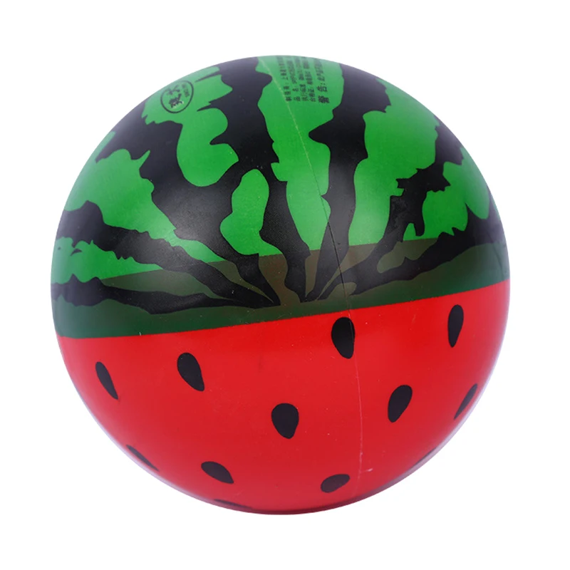 뜨거운 1Pc 5 인치 풍선 수박 공 유치원 어린이 가죽 공  어린이 스포츠 장난감 PVC 공