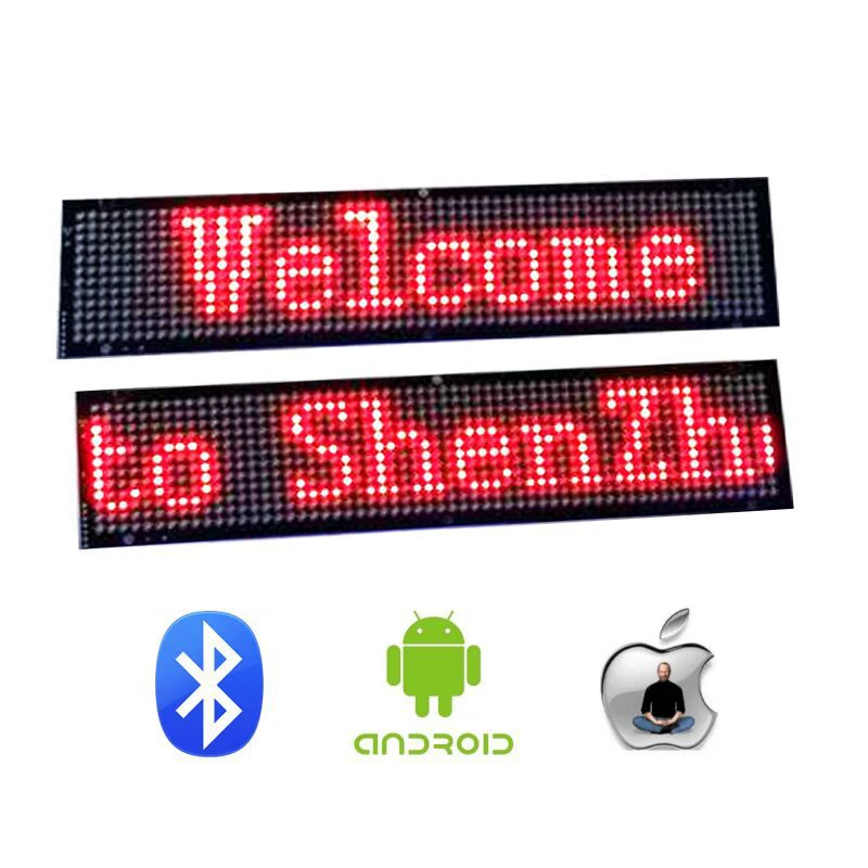 

LED Light Box Screen Word LED Display Bluetooth Wireless Transmission LED Light Box Display