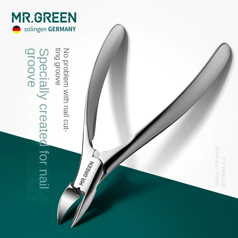 Nail Clipper MR.GREEN Stainless Steel Nail Clipper For Cuticle Pusher Toenails Ingrown Pedicure nail clipper nail clippers toe nail clipper