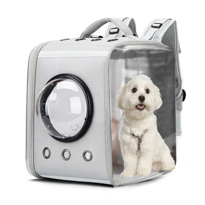 

Pet Cat Box Car Transparent Carrier Backpack Bags Dog Space Seat Portable Foldable Out Capsule Eva